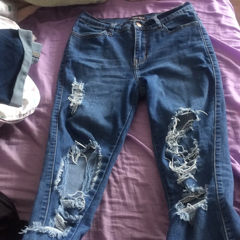 High waisted fashion nova jeans